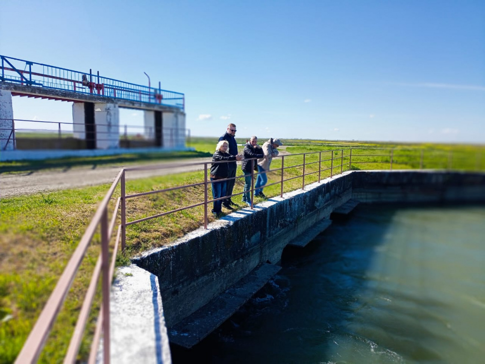 Мониторинг водораспределения на рисовых оросительных системах