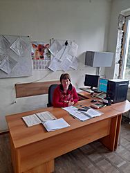 Диспетчер Тиховского гидроузла Радченко Ирина <br>Олеговна